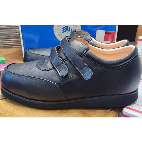 Apis Mt Emey 7021 Men Triple Depth Leather Athletic Shoes w/ Strap Size 17 6E main image 2